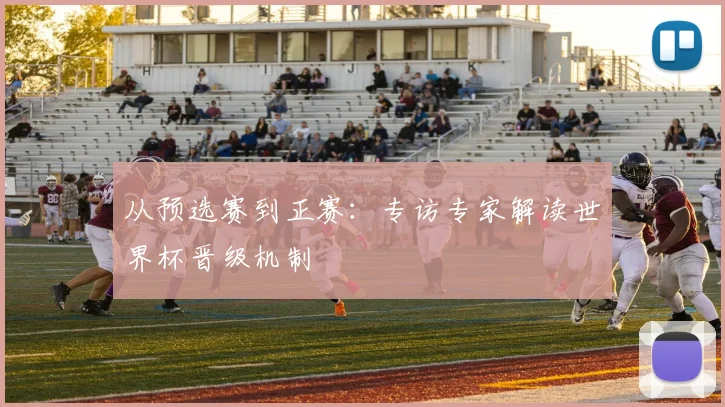 从预选赛到正赛:专访专家解读世界杯晋级机制